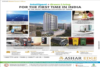 Book 1 & 2 BHK starting @ Rs. 79 Lacs at Ashar Edge in Mumbai